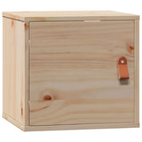Mobiletto da Parete 31,5x30x30 cm Legno Massello di Pino