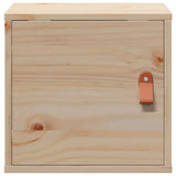 Mobiletto da Parete 31,5x30x30 cm Legno Massello di Pino