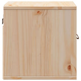 Mobiletto da Parete 31,5x30x30 cm Legno Massello di Pino