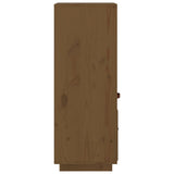 Credenza ambra 34x40x108,5 cm in Legno Massello di Pino