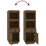 Credenza ambra 34x40x108,5 cm in Legno Massello di Pino
