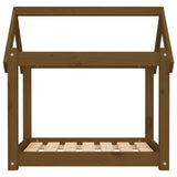 Cuccia per Cani Ambra 71x55x70 cm in Legno Massello di Pino