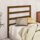 Testiera per Letto Ambra 95x4x100 cm in Legno Massello di Pino