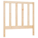 Testiera per Letto 95x4x100 cm in Legno Massello di Pino