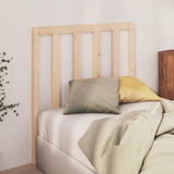 Testiera per Letto 95x4x100 cm in Legno Massello di Pino