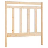 Testiera per Letto 95x4x100 cm in Legno Massello di Pino