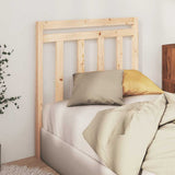 Testiera per Letto 95x4x100 cm in Legno Massello di Pino