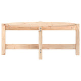 Tavolino da Salotto 87x48x35 cm in Legno Massello di Pino