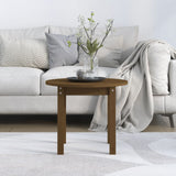 Tavolino da Salotto Ambra  55x45 cm in Legno Massello di Pino