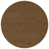 Tavolino da Salotto Ambra  55x45 cm in Legno Massello di Pino