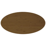 Tavolino da Salotto Ambra 110x55x45 cm Legno Massello di Pino