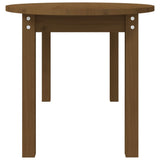 Tavolino da Salotto Ambra 110x55x45 cm Legno Massello di Pino