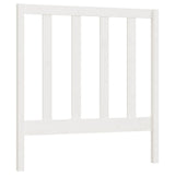 Dormeuse Estraibile Bianca 2x(90x190) cm Legno Massello di Pino