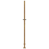 Cancello da Giardino 105x180 cm in Acciaio Corten Design Albero