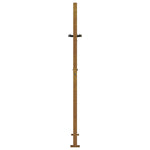 Cancello da Giardino 105x130 cm Acciaio Corten Design Quadrato