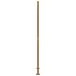 Cancello da Giardino 105x205 cm Acciaio Corten Design Quadrato