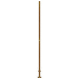 Cancello da Giardino 105x205 cm Acciaio Corten Design Quadrato