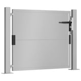 Cancello da Giardino 105x105 cm in Acciaio Corten