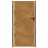 Cancello da giardino 100x175 cm in acciaio Corten