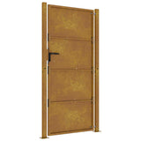 Cancello da giardino 100x175 cm in acciaio Corten