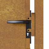 Cancello da giardino 100x175 cm in acciaio Corten