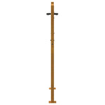 Cancello da Giardino 105x130 cm in Acciaio Corten Design Albero