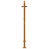 Cancello da Giardino 105x130 cm in Acciaio Corten Design Albero