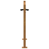 Cancello da Giardino 105x105 cm Acciaio Corten Design Quadrato