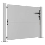 Cancello da Giardino 105x105 cm in Acciaio Corten