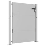 Cancello da Giardino 105x130 cm in Acciaio Corten