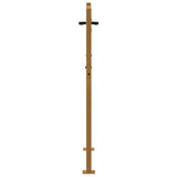 Cancello da Giardino 105x130 cm in Acciaio Corten