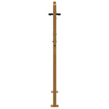 Cancello da giardino 100x125 cm in acciaio Corten