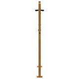 Cancello da Giardino 105x155 cm in Acciaio Corten