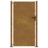 Cancello da giardino 100x175 cm in acciaio Corten