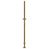 Cancello da Giardino 105x205 cm in Acciaio Corten