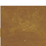 Cancello da Giardino 105x205 cm in Acciaio Corten
