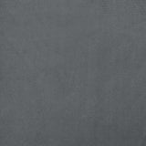 Lettino per Cani Grigio Scuro 70x45x30 cm in Velluto