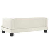 Lettino per Cani Crema 80x45x30 cm in Velluto
