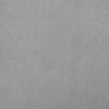 Lettino per Cani Grigio Chiaro 70x45x33 cm in Velluto