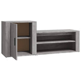 Scarpiera Grigio Sonoma 130x35x54 cm in Legno truciolato