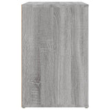 Scarpiera Grigio Sonoma 130x35x54 cm in Legno truciolato