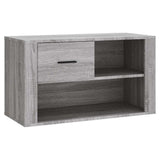 Scarpiera Grigio Sonoma 80x35x45 cm in Legno truciolato