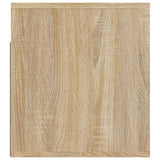 Comodino a Muro Rovere Sonoma 50x36x40 cm