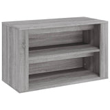 Scarpiera Grigio Sonoma 75x35x45 cm in Legno truciolato