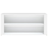 Scarpiera Bianca 100x35x45 cm in Legno truciolato