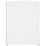 Scarpiera Bianca 100x35x45 cm in Legno truciolato