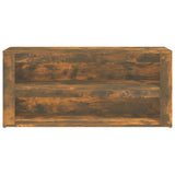 Scarpiera Rovere Fumo 100x35x45 cm in Legno truciolato