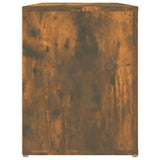 Scarpiera Rovere Fumo 100x35x45 cm in Legno truciolato