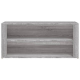 Scarpiera Grigio Sonoma 100x35x45 cm in Legno truciolato
