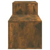 Scarpiera Rovere Fumo 150x35x45 cm in Legno truciolato